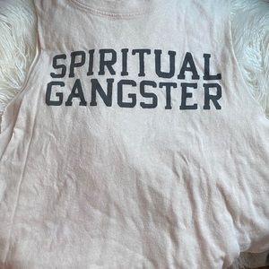 Spiritual gangster yoga tank